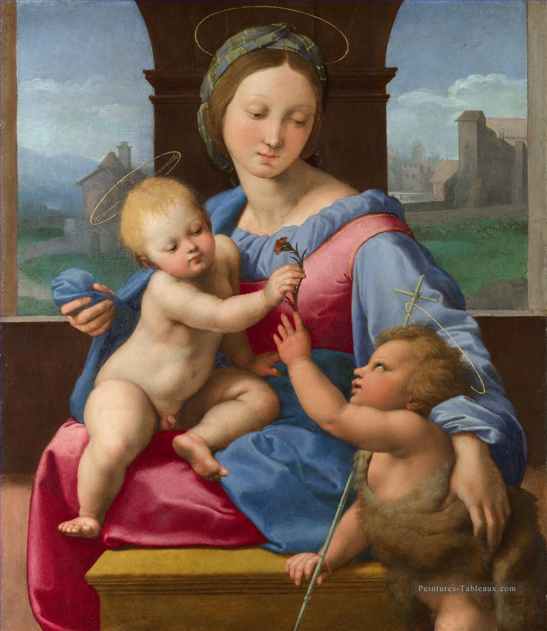 La Garvagh Madonna Renaissance Raphaël Peintures à l'huile